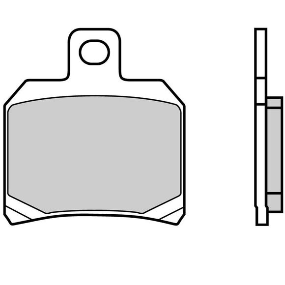 Brembo Sinter Sintered Metal brake pads front/rear (depending on model)Ref: 07004XS