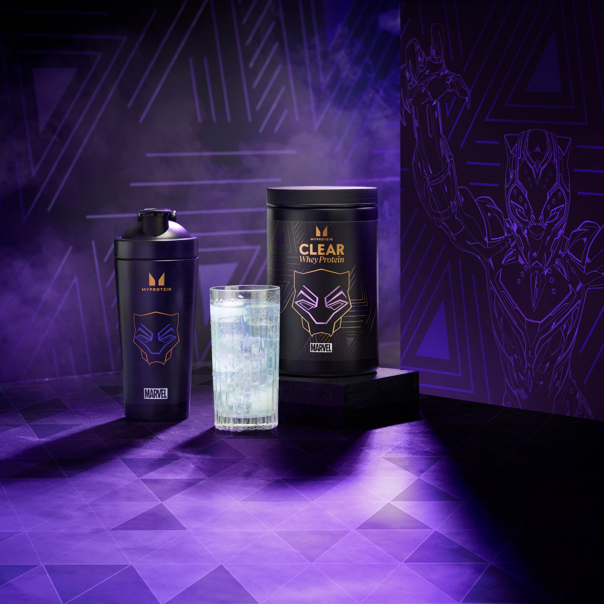 Black Panther Metal Shaker