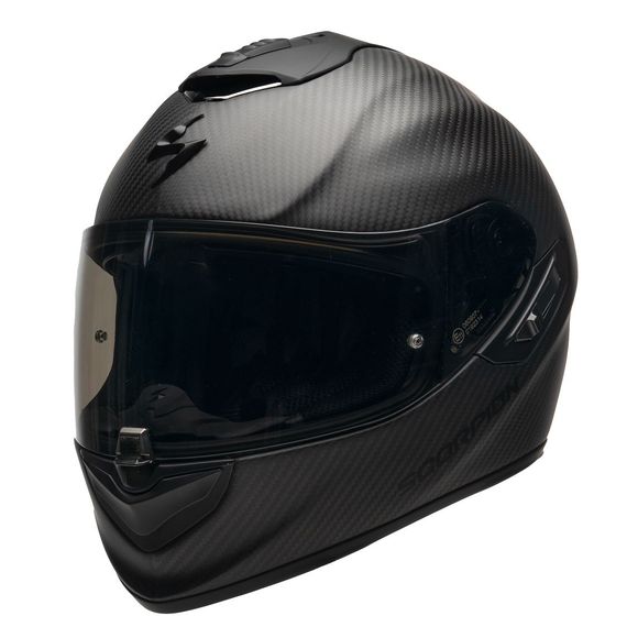 Casque intégral Scorpion Exo EXO 1400 EVO II CARBON AIR - SOLID - NoirRef : SC1042-C791