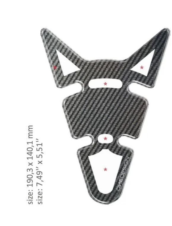 Protège réservoir A-Style Pad UniverselRef : AS00221A / 43010500