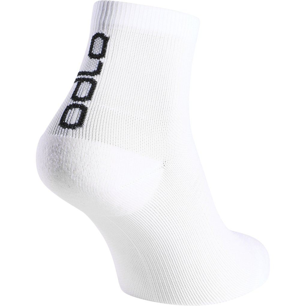 Odlo Essentials Quarter Socks - white