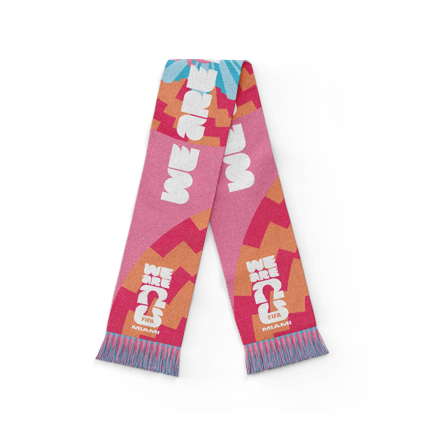 2026 Soccer Fan Collection Host City Miami Scarf