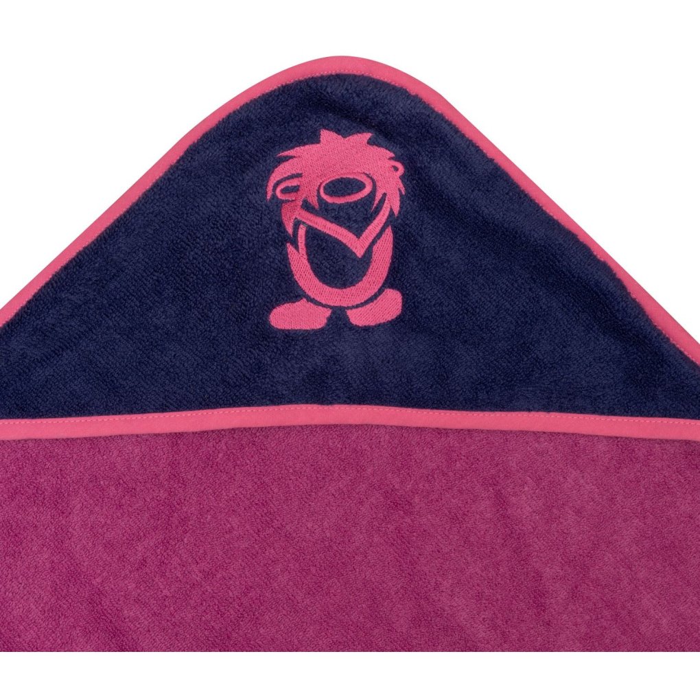 Trollkids Sandefjord Beach Towel Kids - Mallow Pink/ Violet Blue