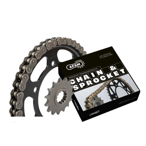 AFAM 525 Chain Kit Steel TypeBENELLI 500 TRK 502 X - 2018 - 2025Ref: Aa0151 / Kit100291