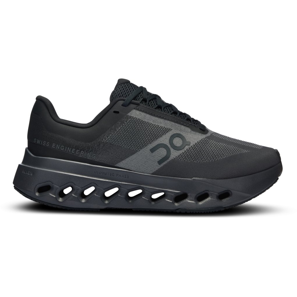 On Cloudsurfer Next Running Shoes Women - Black | Eclipse