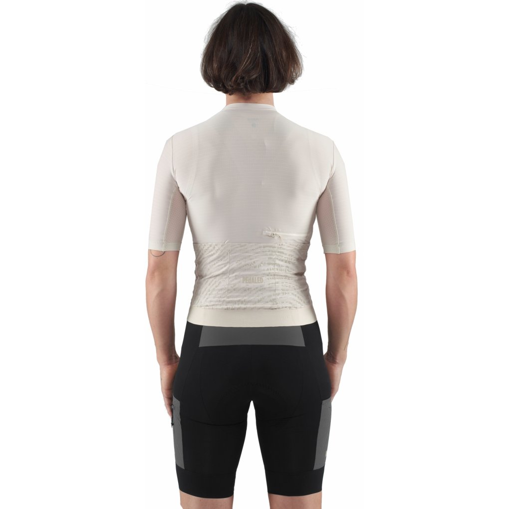 PEdALED Odyssey Short Sleeve Jersey Women - Off White