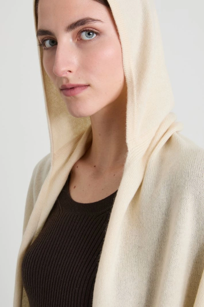 Cashmere shawl - CREAM