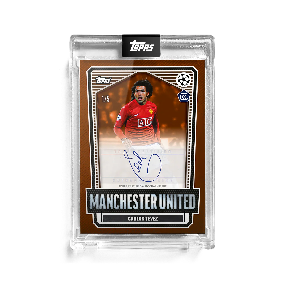 Carlos Tevez - Lost Rookies - Autograph - 1 of 5