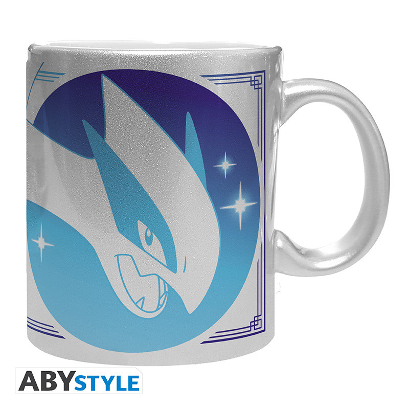 POKEMON Mug with silver finish Lugia