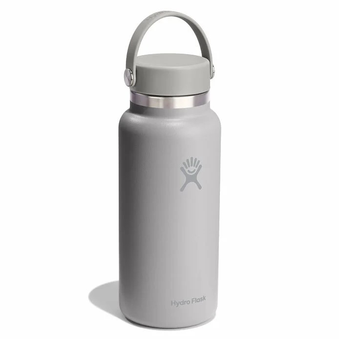 Hydro Flask 32oz Wide Mouth Insulated Bottle + Flex Cap - 946ml - Tonal Birch