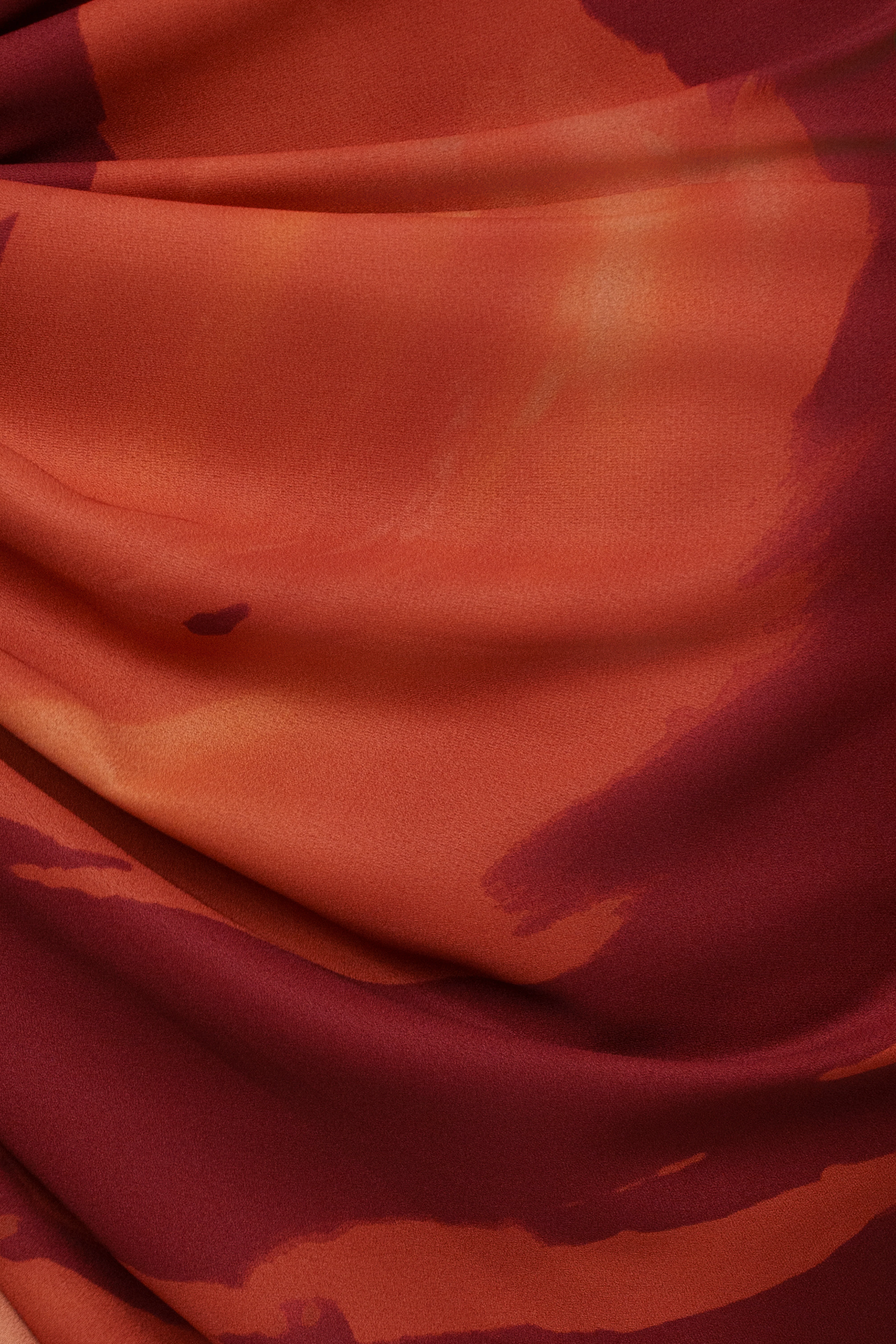 Crimson Dusk Shadow Safari Scarf
