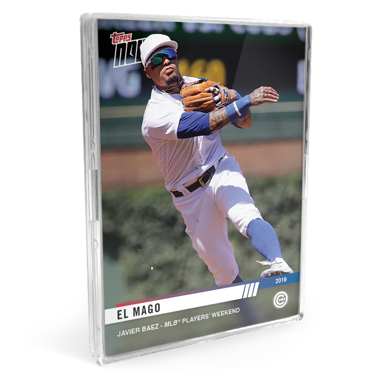 2019 Chicago Cubs TOPPS NOW® Players Weekend 6-Card Team Set + Relic Card - Print Run: 239