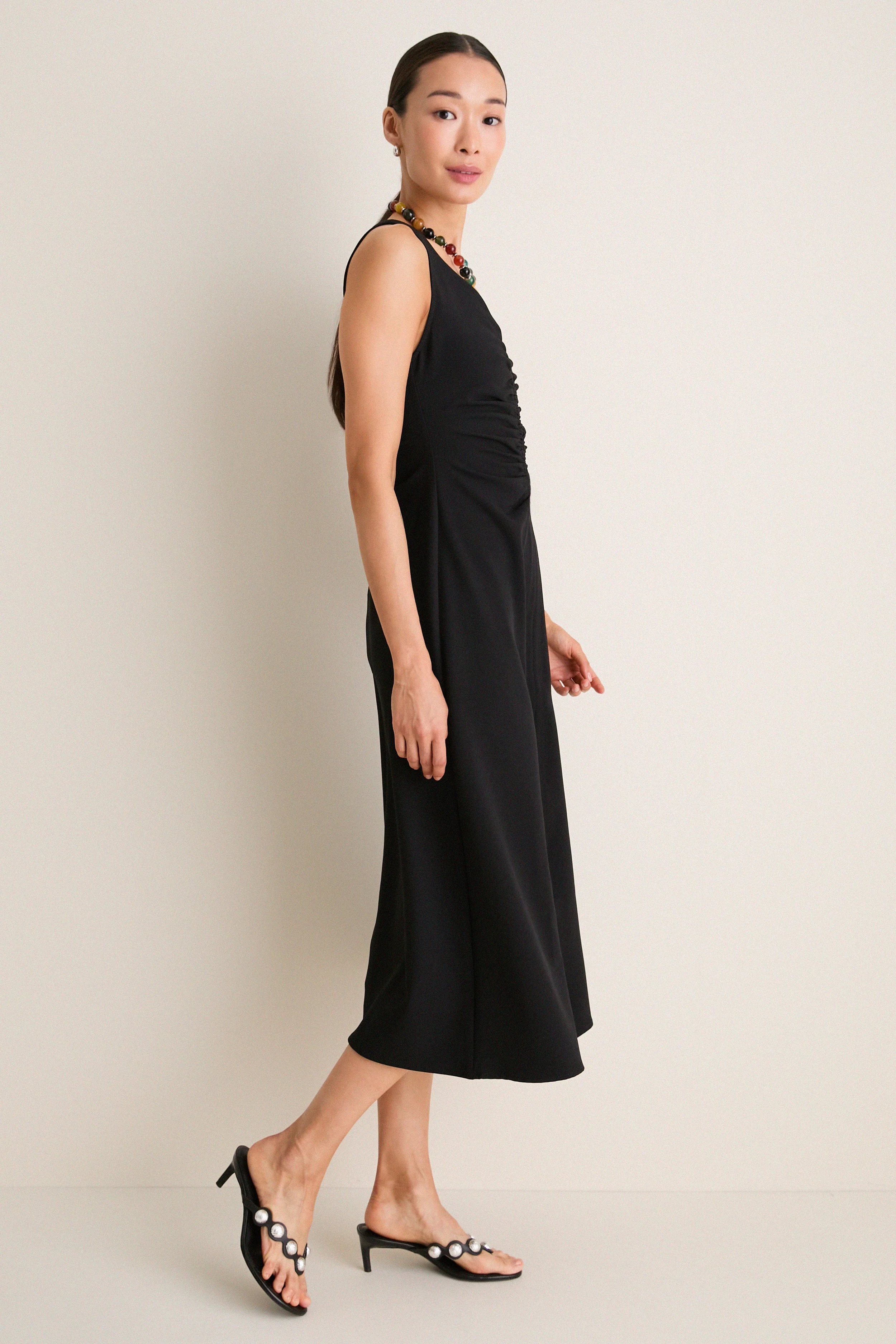 Black Sleeveless Juniper Dress