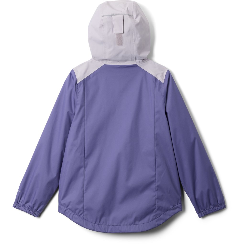 Columbia Rainy Trails III Fleece Lined Jacket Girls - Stormwatch/Lavender Pearl
