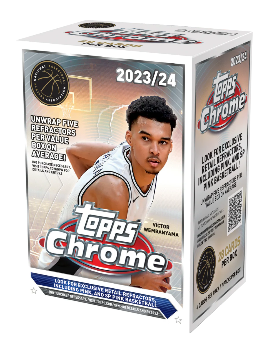 2023-24 Topps Chrome® Basketball - Value Box