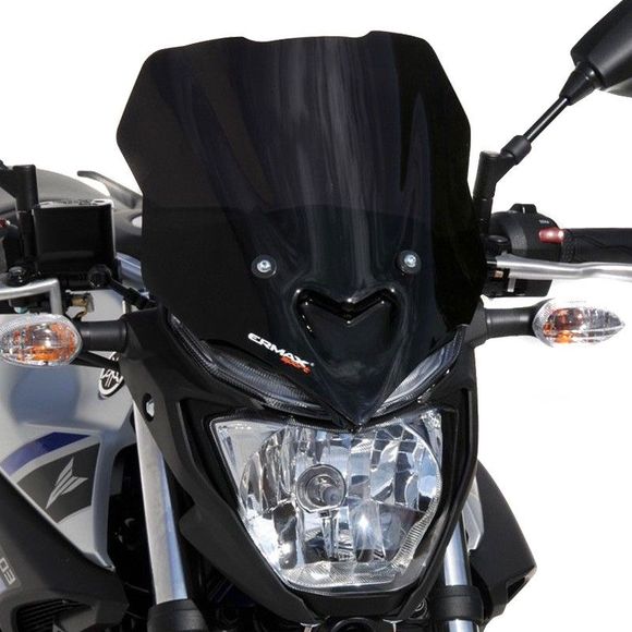 Ermax 30 cm wind deflector - BlackRef: EM1623