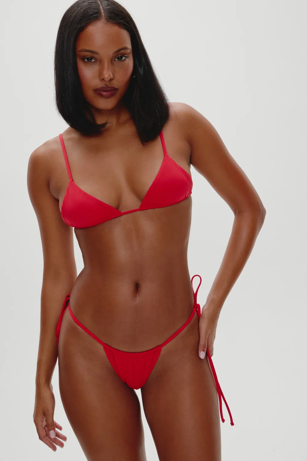 Lumia Triangle Bikini Top - True Red