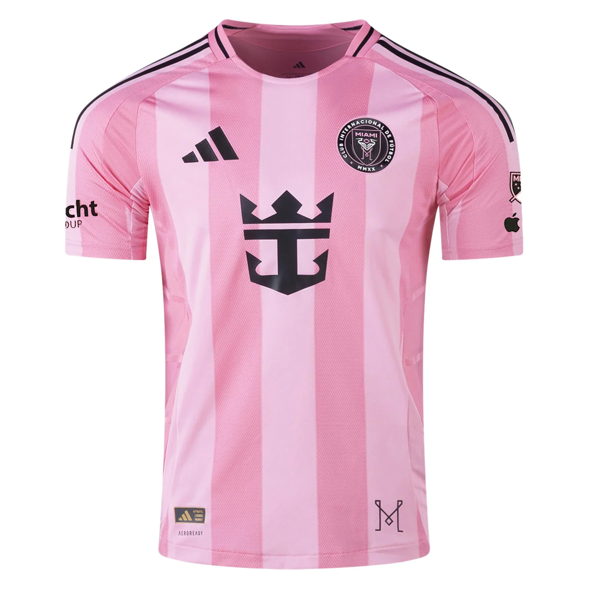Inter Miami CF Authentic Home Jersey 25/26 (Easy Pink) - w/ MLS Patches + Sponsor