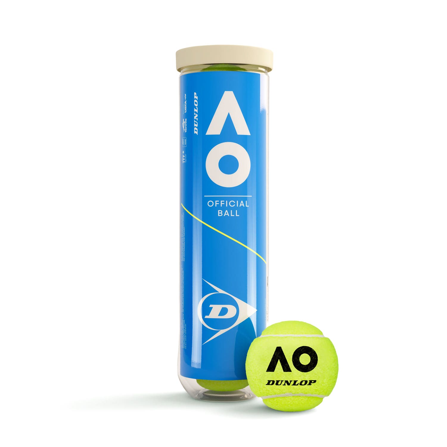 4-BALL CAN DUNLOP AUSTRALIAN OPEN