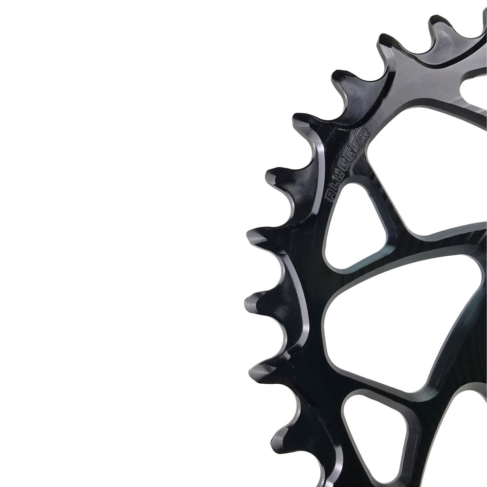 Alugear ELM Chainring - MTB | Direct Mount (SRAM 3-Bolt) | SuperBoost | 1x 10/11/12s - round | black