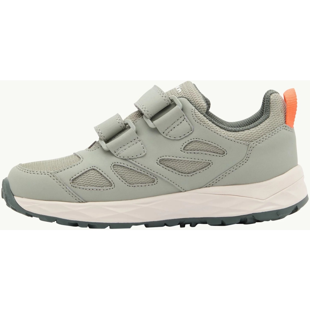 Jack Wolfskin Woodland 2 Texapore Low Vc Hiking Shoes Kids - mint leaf