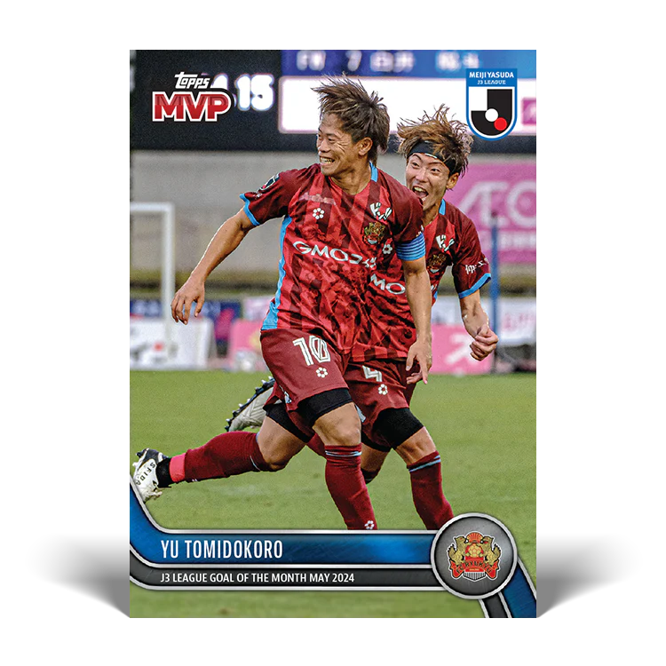 Yu Tumidokoro - J3 League Goal of the Month - May 2024 - 2024 J-League® Topps Now® Card 18