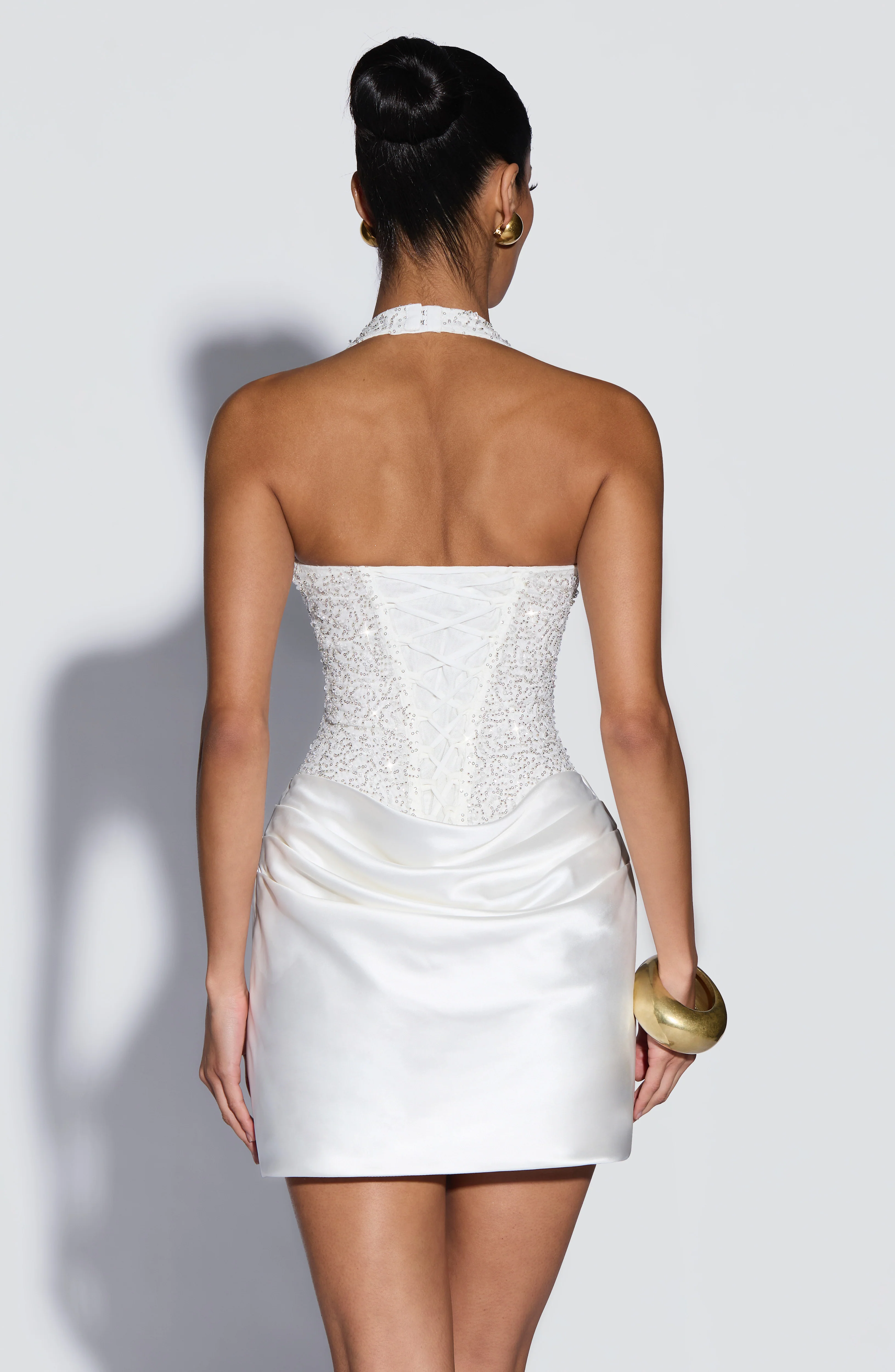 Adessa Mini Dress - Ivory