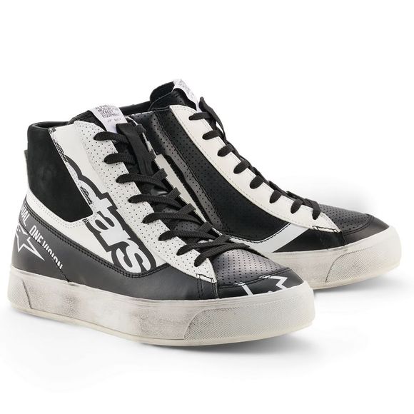 Alpinestars STELLA STATED FLAIR Motorcycle Shoes - Black / WhiteRef: AP4111