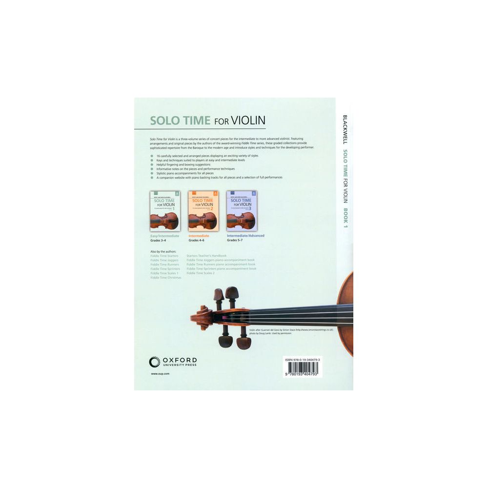 Oxford University Press Solo Time For Violin 1 – Thomann Ireland