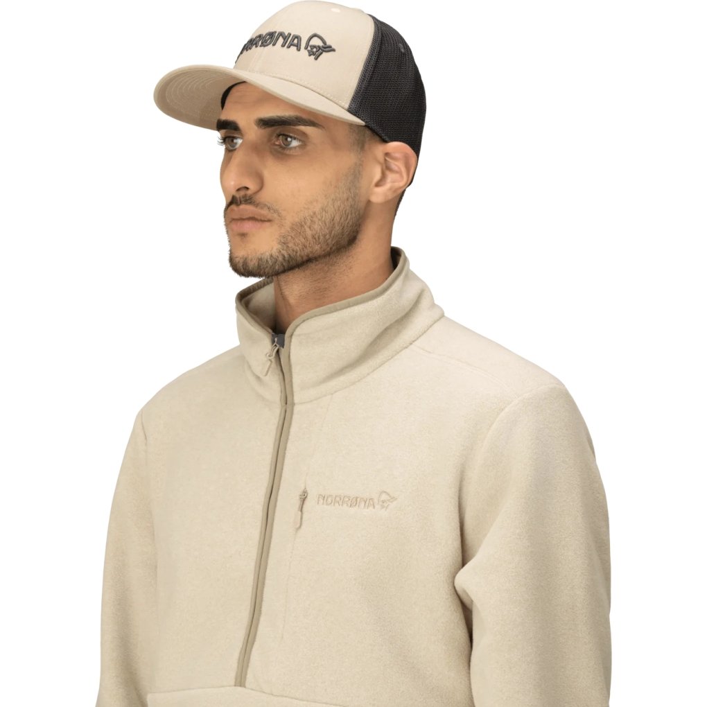 Norrona /29 3D mesh Flexfit Cap - Oyster Gray