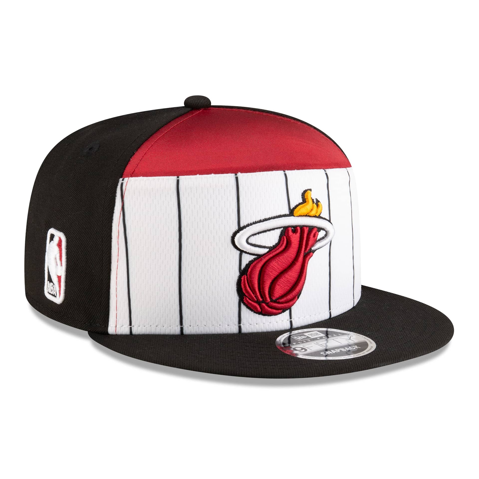 Miami Heat 2025-26 NBA Tip-Off 9FIFTY Split Panel Snapback Cap