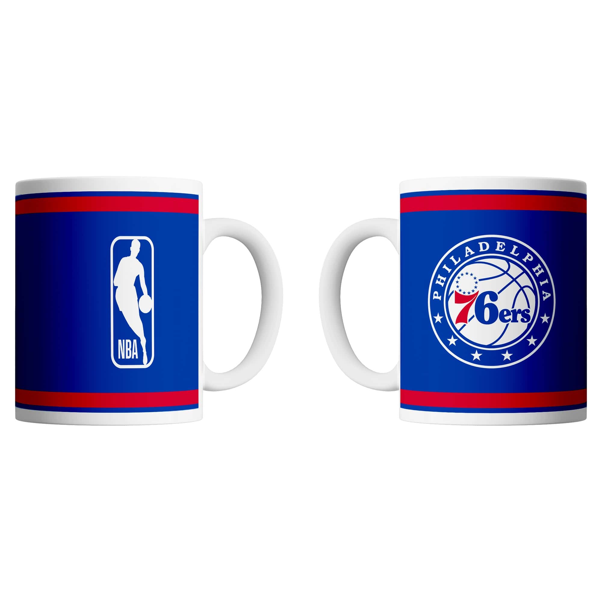 Philadelphia 76ers Logo & Shield NBA Mug (330 ml)