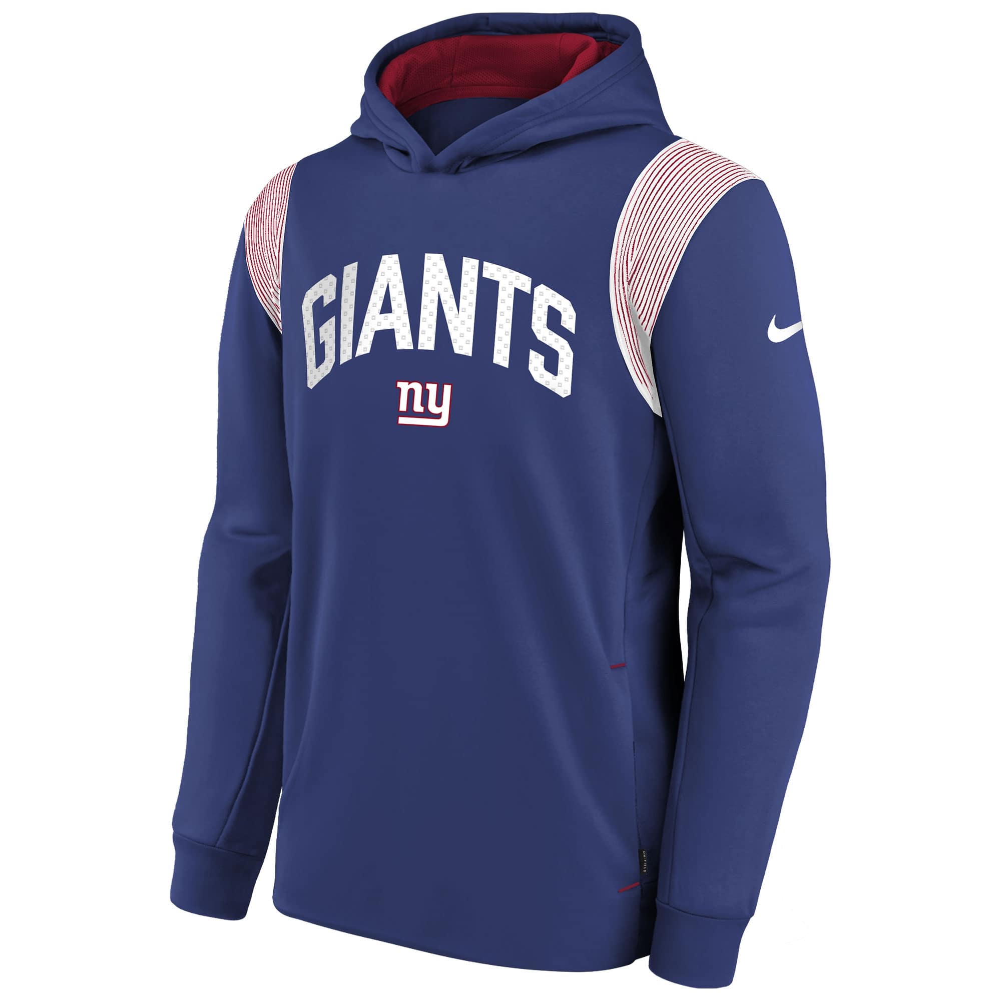 New York Giants 2022 NFL On-Field Sideline Therma Hoodie (YOUTH)