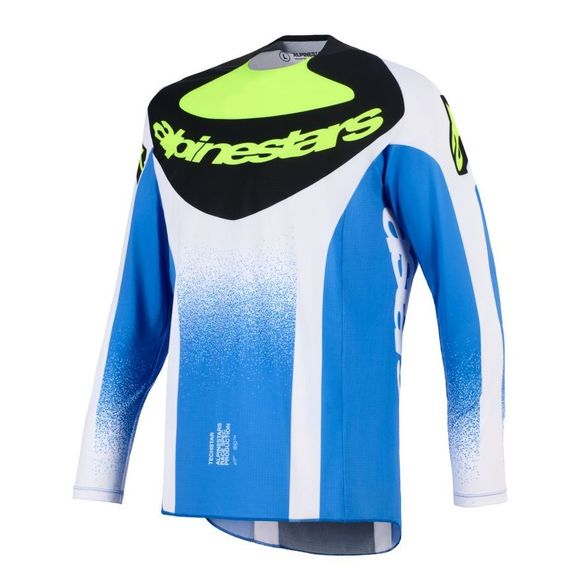 Maillot cross Alpinestars TECHSTAR - KNIF 2025 - Bleu / NoirRef : AP4032