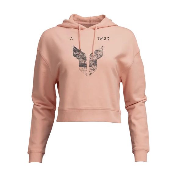 Thor Crop Iconic - Woman - Pink SweatshirtRef: To3357
