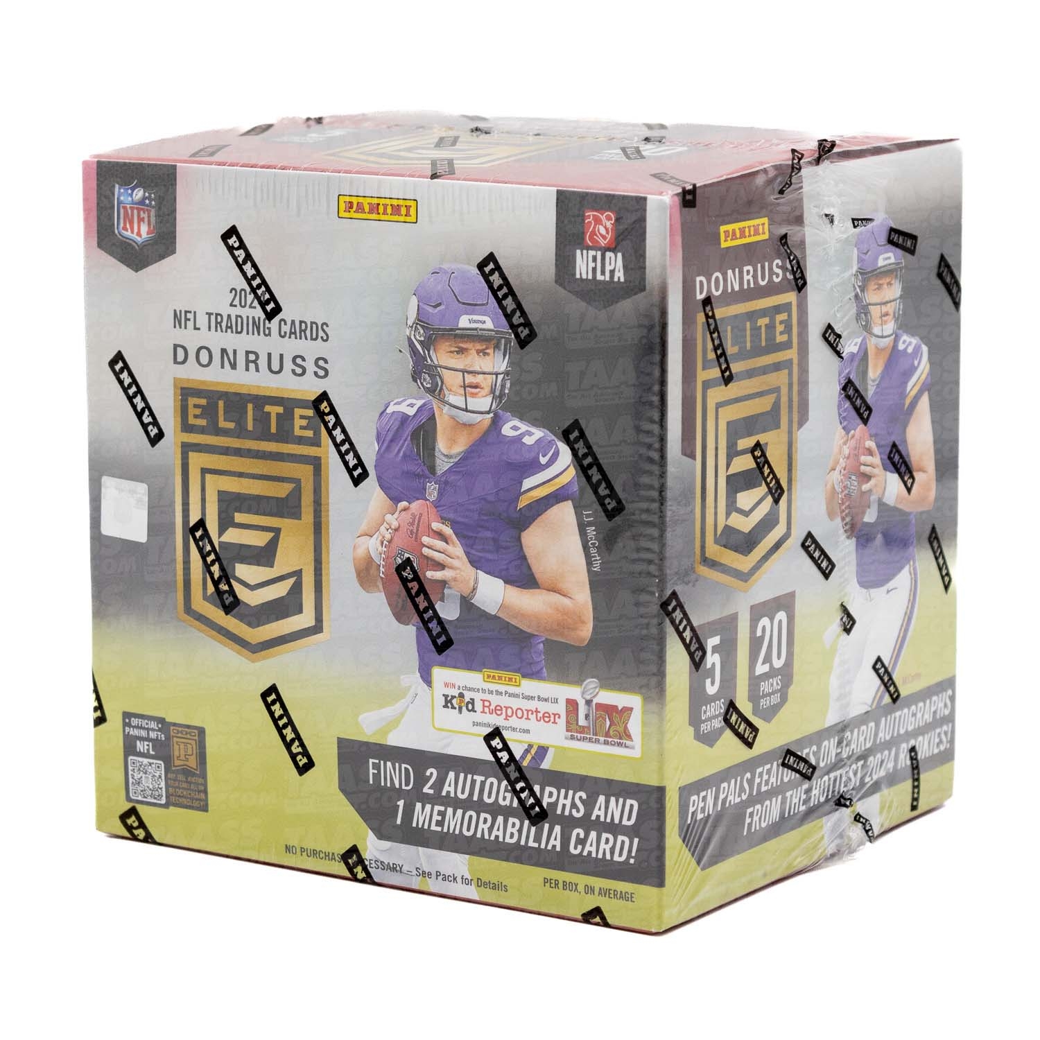 2024 Panini Donruss Elite Football NFL Hobby Box