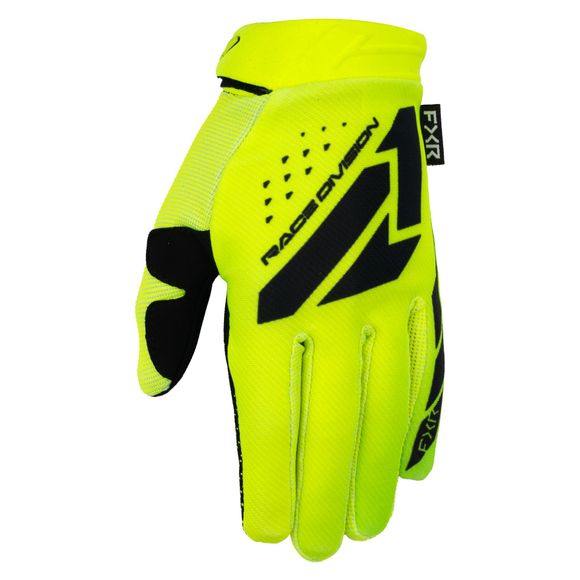 FXR Reflex Kids cross Gloves - Yellow / BlackRef: FXR1618