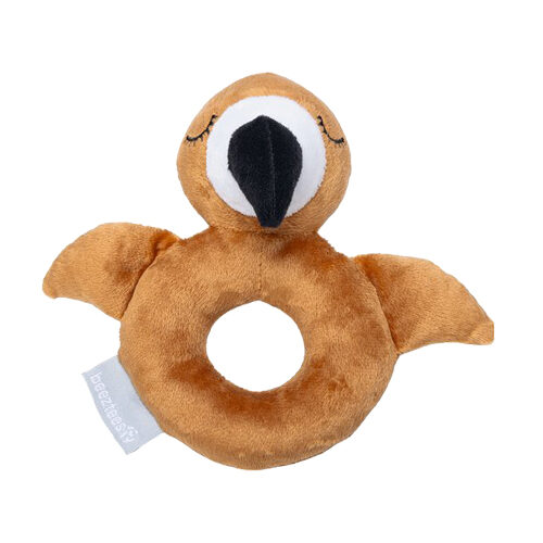 Beeztees Puppy Rattle - Flamingo