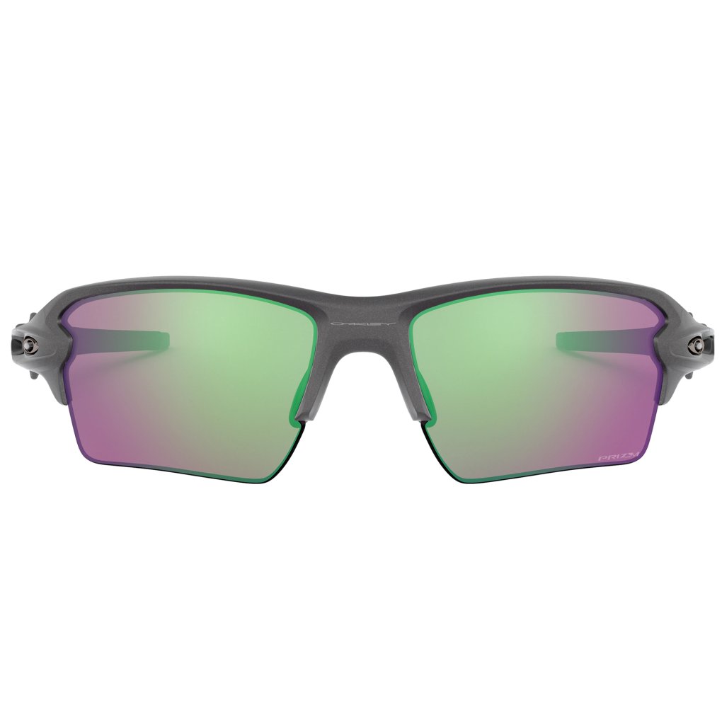 Oakley Flak 2.0 XL Sunglasses - Steel/Prizm Road Jade