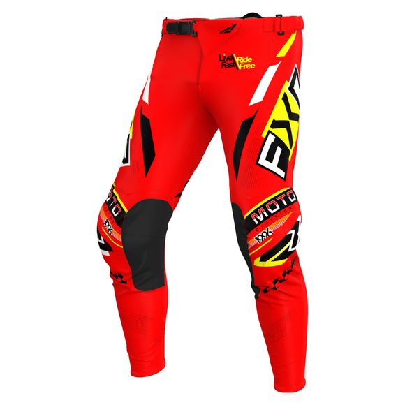 FXR Podium Gladiator 2025 cross pants - Red / BlackRef: FXR1540