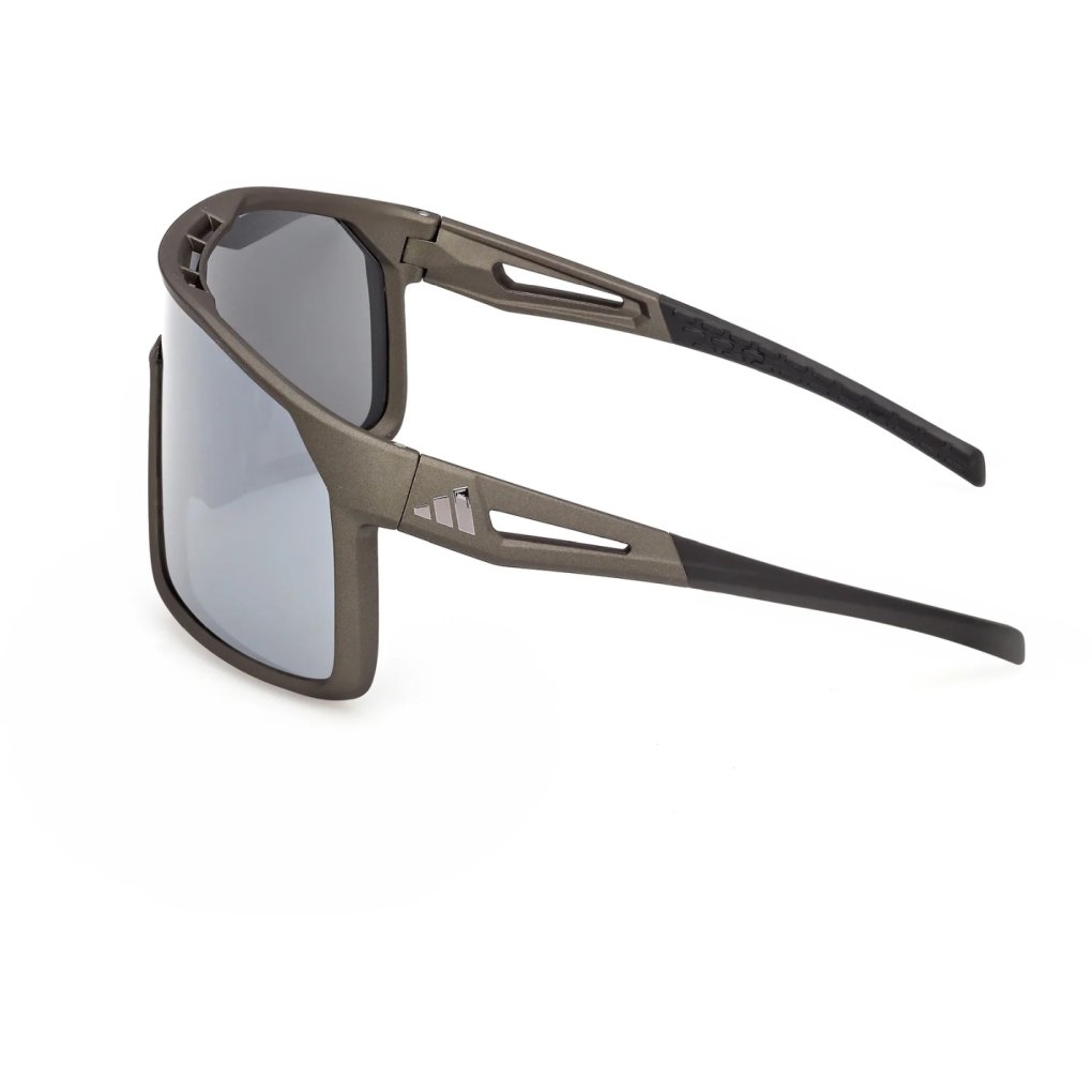 adidas Alkator SP0124 Glasses - Matte Dark Green / Smoke Mirror