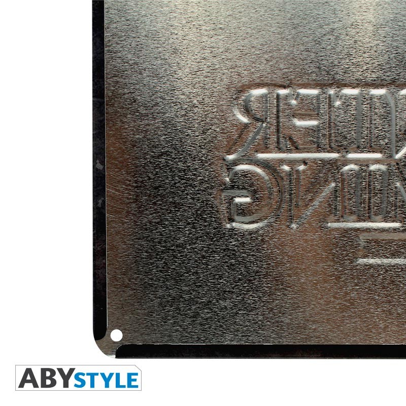 HARRY POTTER Metal Plate Platform 9 3/4 (28x38cm)
