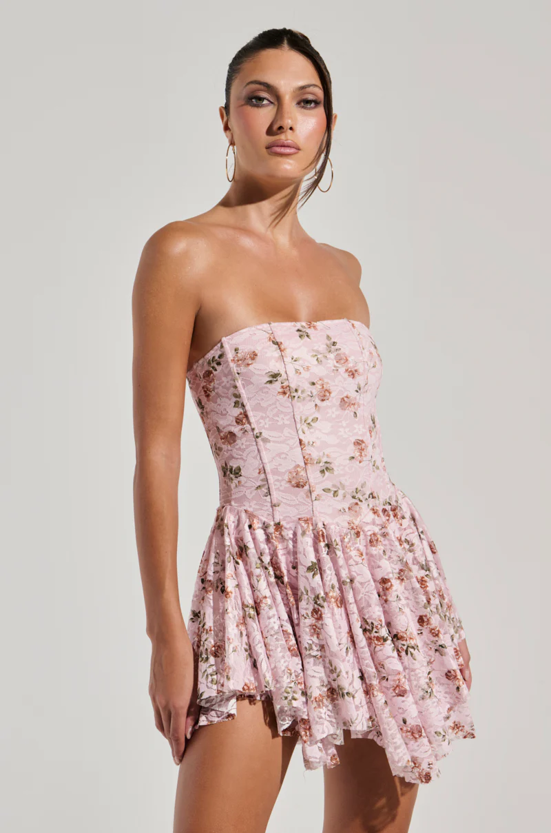 A Keeper Lace Mini Dress