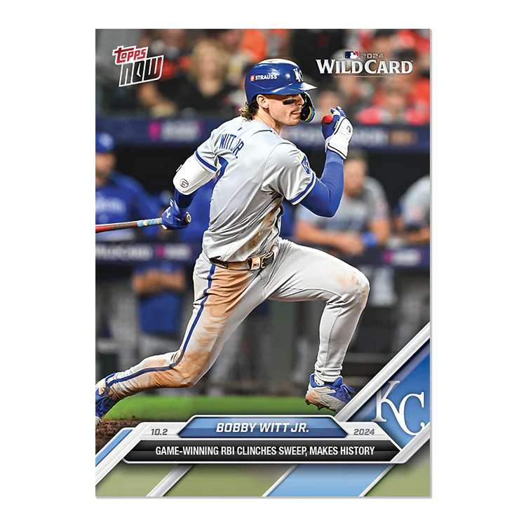 Bobby Witt Jr. - 2024 MLB Topps NOW® Card 794 - LOOK FOR AUTO-RELICS