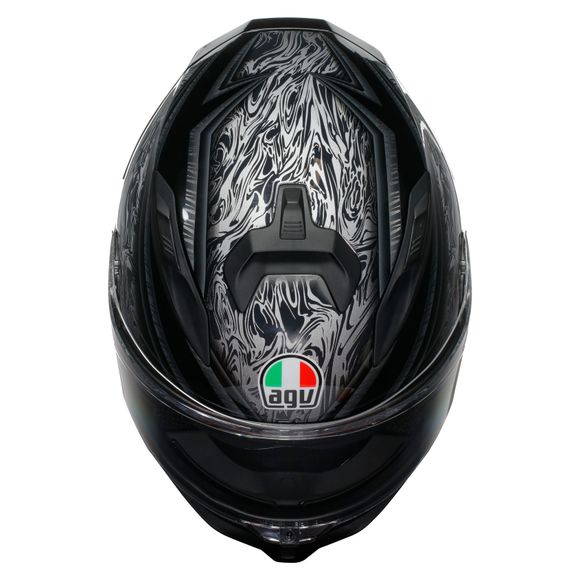 Casque intégral AGV K7 - DAMASCUS - Noir / GrisRef : AG1092