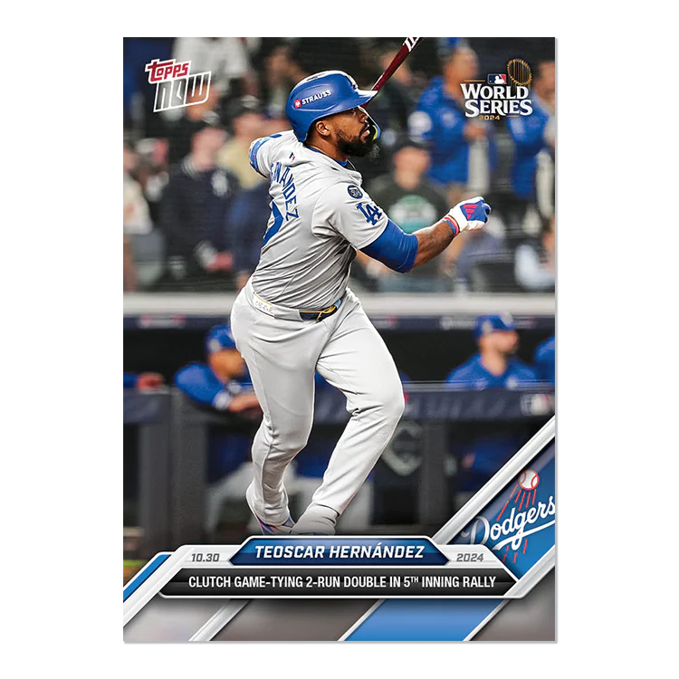 Teoscar Hernández - 2024 MLB Topps NOW® Card 881