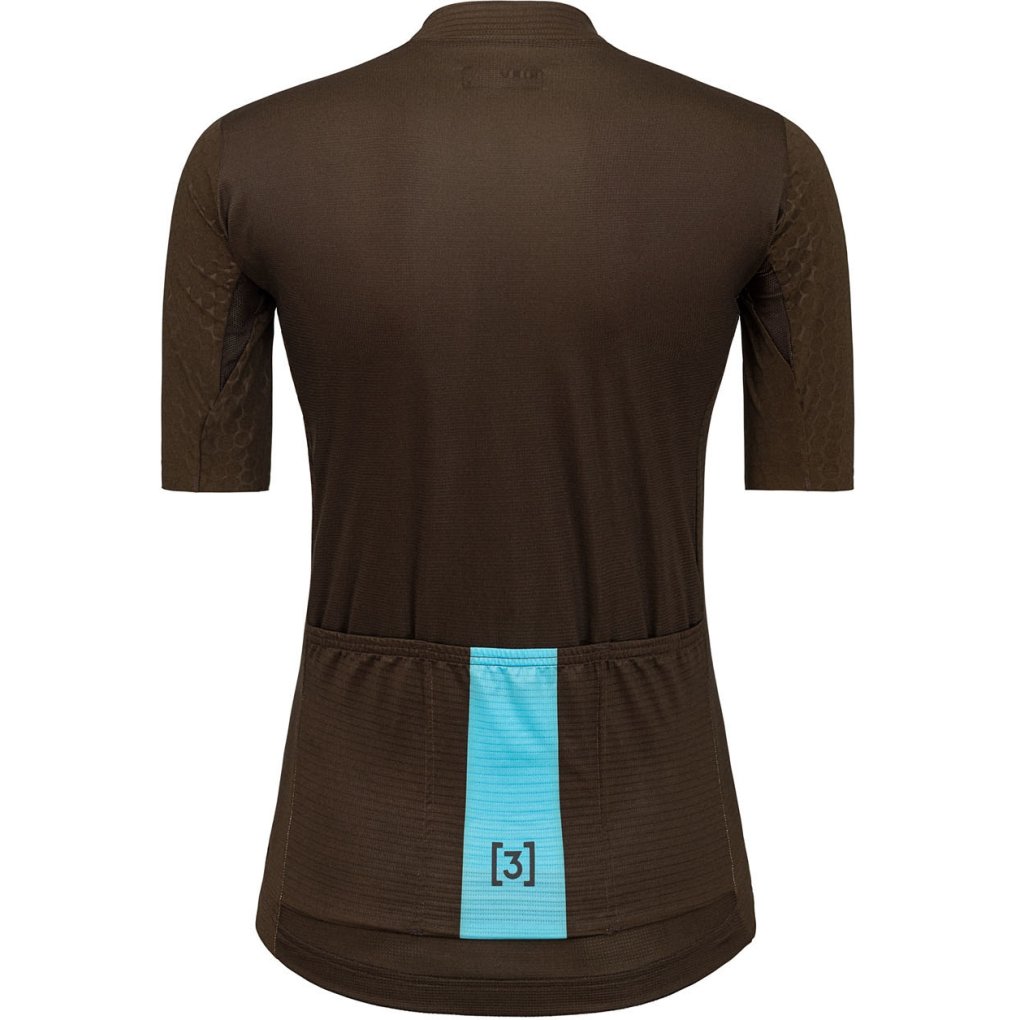 Hiru Lab Aero Short Sleeve Jersey Women - moka