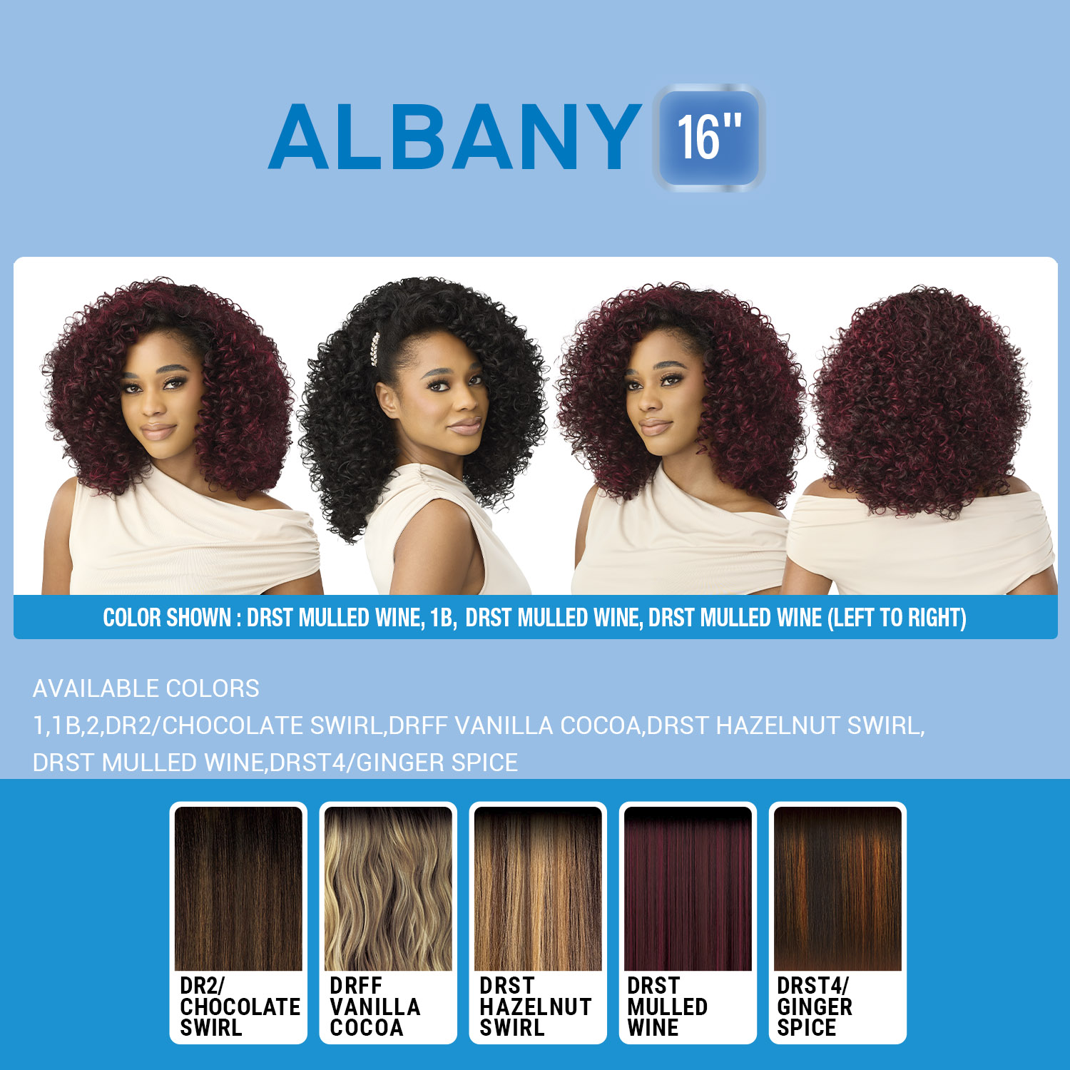 Outre Half Wig Quick Weave Albany