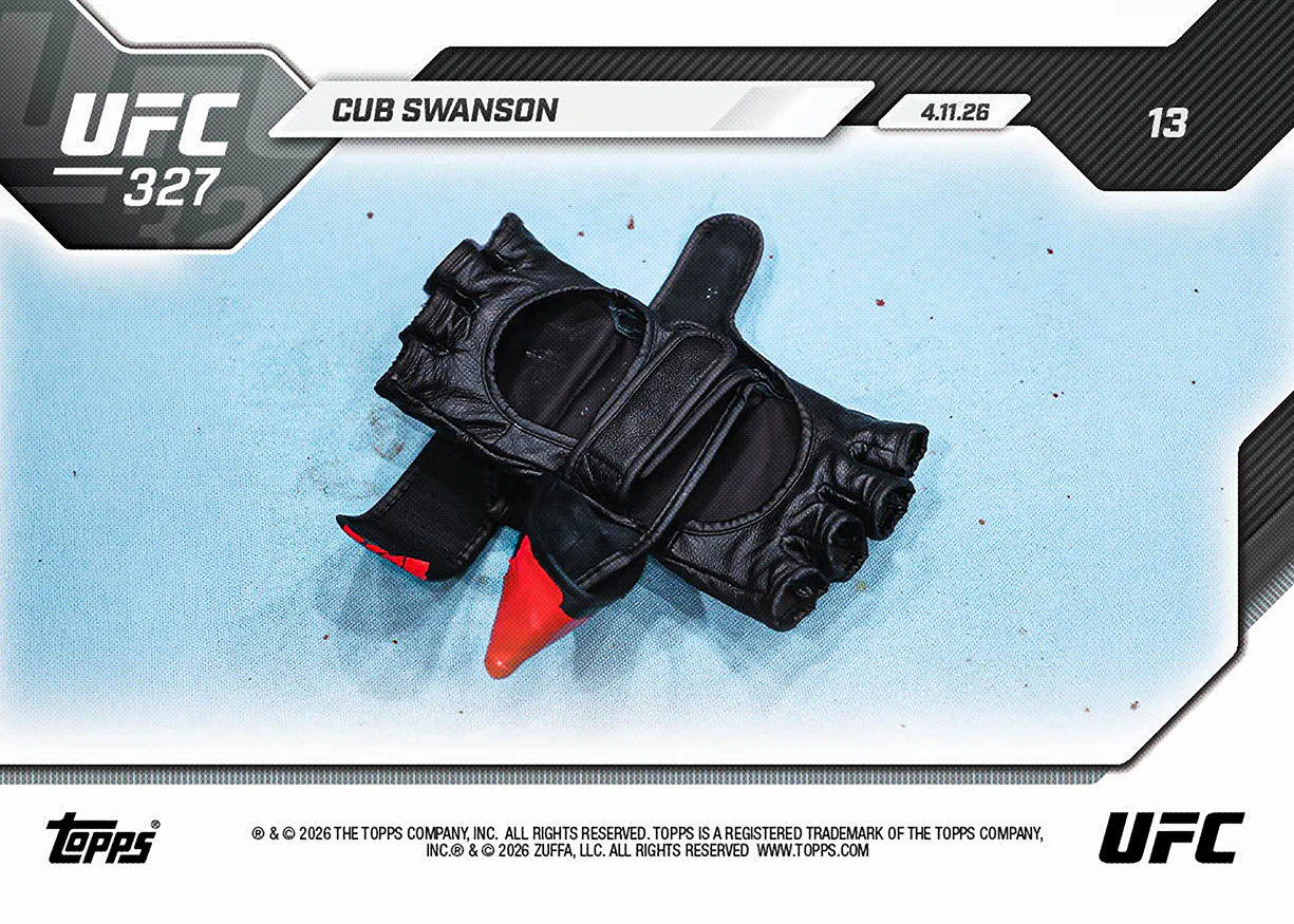 Cub Swanson - 2026 UFC Topps NOW® - Card 14