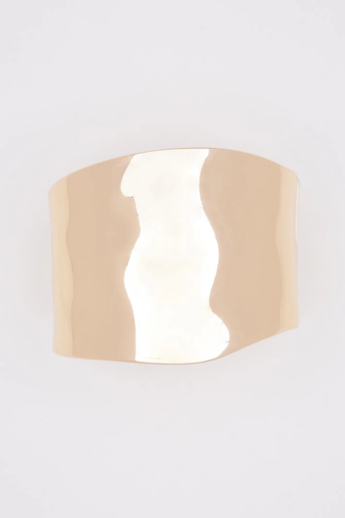 Rigid metal bracelet - GOLD